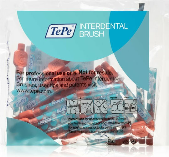 TePe Extra Soft Μεσοδόντια Βουρτσάκια 0.5mm Κόκκινα 25τμχ