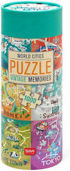 World Cities Puzzle 2D 1000 Pieces