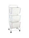 Wenko Escala Καλάθι Απλύτων Μεταλλικό 99lt 46x44x126cm Λευκό