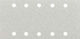 Smirdex 510 White Line Σετ Φύλλα Λείανσης Παλμικού Τριβείου K500 με 10 Τρύπες 115x230mm 50τμχ