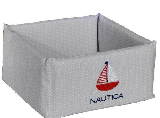 Nautica Coș De Depozitare Pentru Camera De Copii Gri