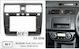 DIN Fascia Panels 2 Din Compatible with Screen 10" for Suzuki Swift 2004-2010