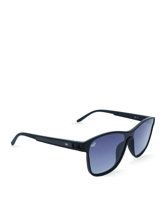 OJO Sunglasses Square Oye Unisex Γυαλιά Ηλίου με Κοκκάλινο Σκελετό Black Polarized 44OEV73046