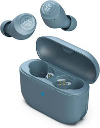Jlab GO Air Pop In-ear Bluetooth Handsfree Ακουστικά με Αντοχή στον Ιδρώτα και Θήκη Φόρτισης Slate