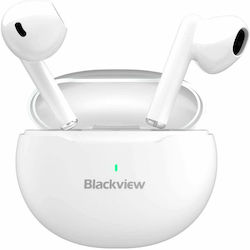 BlackView AirBuds 6 Bluetooth Handsfree Earphones with Sweat Resistance and Charging Case Whitά