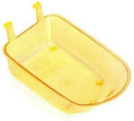 Peco Pet Plastic Bird Cage Bathtub