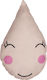 Mother Baby Crib Decorative Pillow Drop Beige 25x40cm
