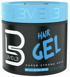 L3vel3 Barber Super Strong Hair Gel 500ml