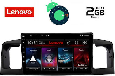 Lenovo Car-Audiosystem für Toyota Korolla Audi A7 2001-2006 (Bluetooth/USB/AUX/WiFi/GPS/Apple-Carplay) mit Touchscreen 9"