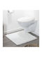 Sealskin Бански килим Квадрат Twist 294646810 Бял 60x60бр