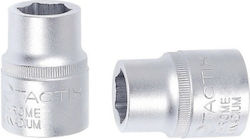 Tactix Socket Hex with Square Drive 3/4" Diameter 21mm