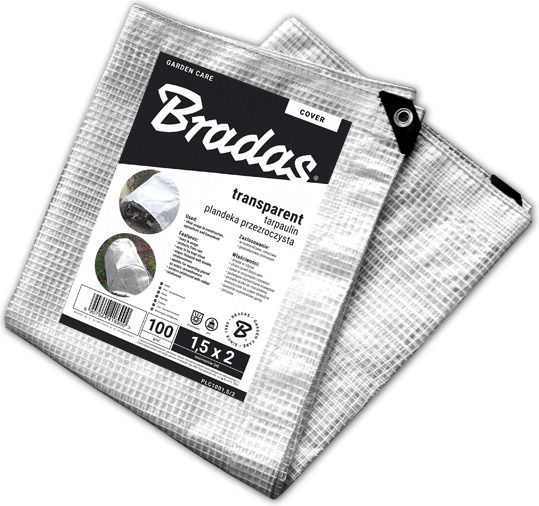 Bradas Tarpaulin 100gr/m² 3x5m. Light Type White