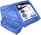 Bradas Wasserdicht Plane 65gr/m² 5x6m. Licht Typ Blau