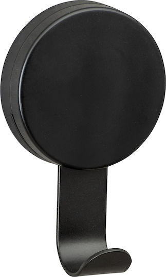 Wenko Pavia Single Wall-Mounted Bathroom Hook ​3.5x6cm Black 24894100
