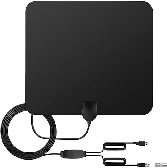 B220 Indoor TV Antenna (Requires Power Supply) Black