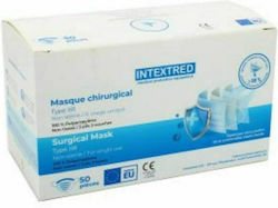 Intextred Protective Mask Non-Reusable Type IIR Surgical 50 Pieces