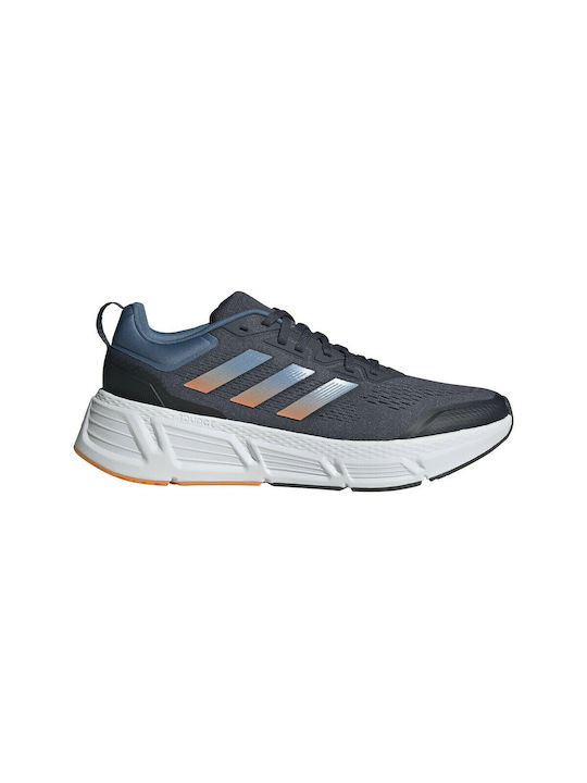 Adidas Questar Ανδρικά Αθλητικά Παπούτσια Running Shadow Navy / Altered Blue / Orange Rush