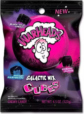 Warheads Confectionery Galactic Mix Cubes 127gr