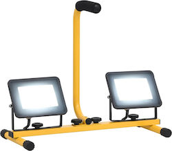 vidaXL Work & Site LED Power Supply Projector IP65