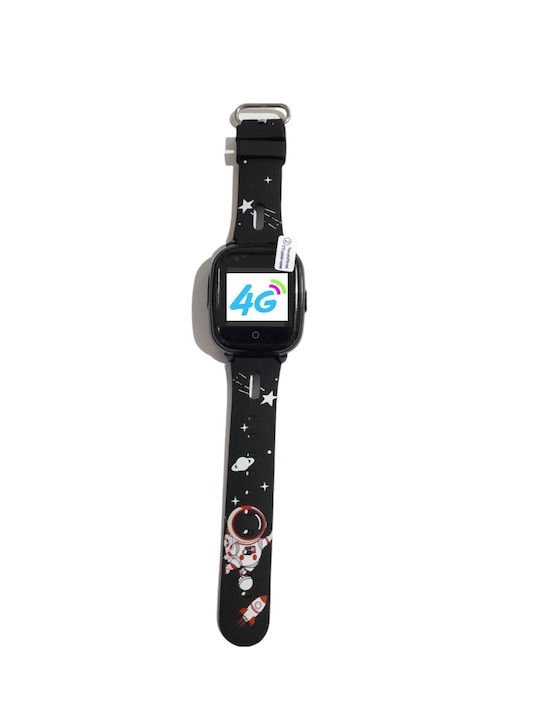 Wonlex Kids Digital Watch with GPS and Rubber/Plastic Strap Black