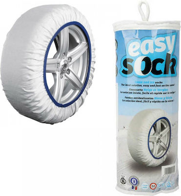 Isse Easy Sock Medium Non-Slip Snow Blankets for Passenger Car 2pcs