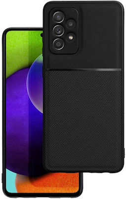 Forcell Noble Silicone Back Cover Black (Galaxy A52 / A52s)