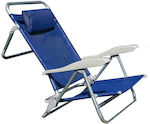 Papillon Sunbed-Armchair Beach Aluminium Blue