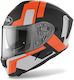 Airoh Spark Shogun Full Face Helmet with Pinlock and Sun Visor ECE 22.05 1520gr Orange Matt AIR000KRA258