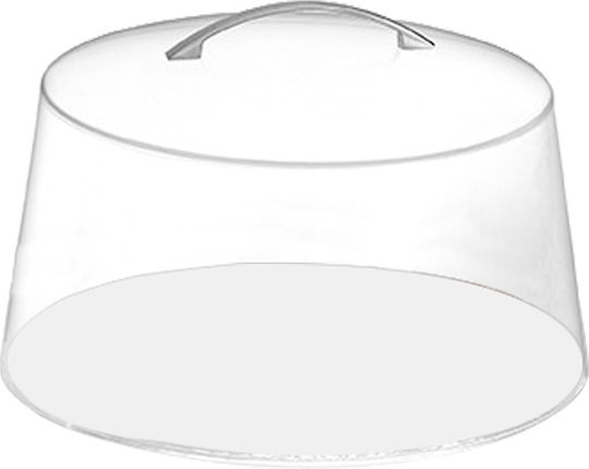 Garibaldi Commercial Serving Round Plate Plastic Cover 28x28x11cm