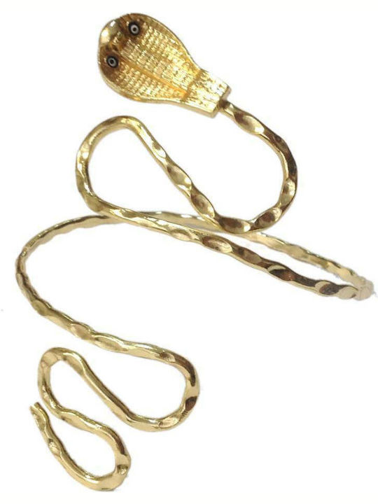 Bracelet Handcuffs Gold Plated