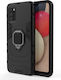 Powertech Back Cover Πλαστικό Μαύρο (Galaxy A02s)