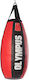 Olympus Sport Tear Drop Συνθετικός Σάκος Μποξ 24kg με Ύψος 92cm Πολύχρωμος