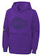 Kids Sweatshirt with Hood and Pockets Purple