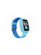 Leotec Kids Smartwatch with GPS and Rubber/Plastic Strap Blue