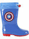 Παιδικές Γαλότσες Captain America Μπλε