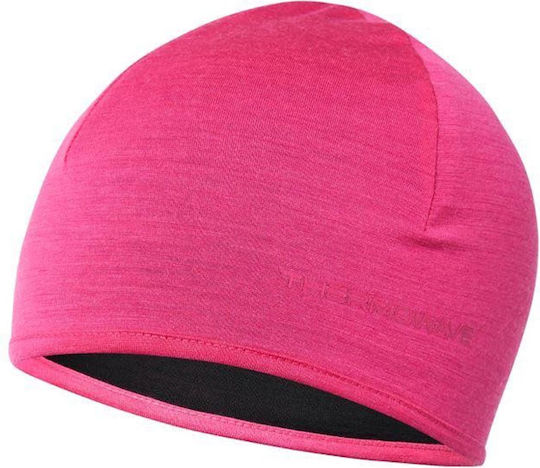 Beanie Pentru Femei Căciulă Reversibilă Tricotată În Culoare Fuchsia