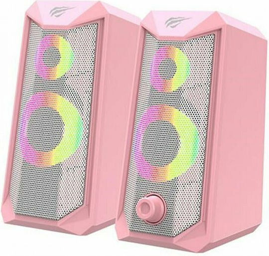 Havit SK202 2.0 Speakers 3W Pink