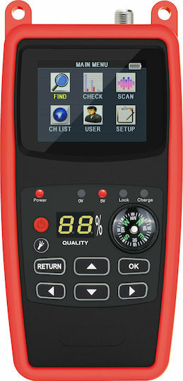 Anga Electronical Signal Level Meter SF-780GT DVB-C / DVB-T2 / DVB-T with Screen 2.1" 271-332