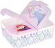 Santoro Frozen II Elements Kids Lunch Plastic Box Pink L19.5xW16.5xH6.7cm