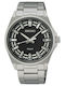 Seiko Racing Sports Ανδρικό Ρολόι 40mm Μπαταρίας με Ασημί Μεταλλικό Μπρασελέ