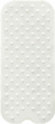 Kleine Wolke Formosa Αντιολισθητικό Μπανιέρας με Βεντούζες Λευκό 40x90εκ.