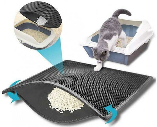 Flamingo Mat Cat Toilet 1pcs Traps the Sand 61x41.5cm