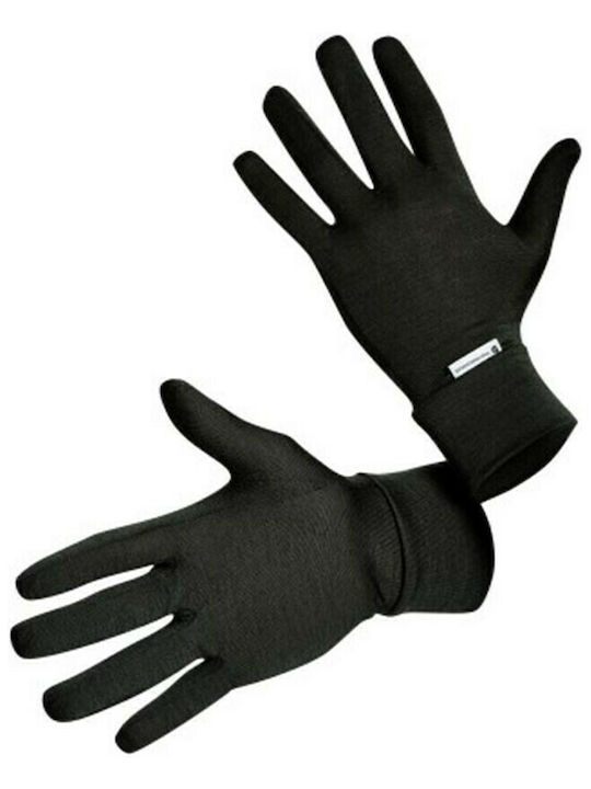 Thermowave Μαύρα Μάλλινα Γάντια