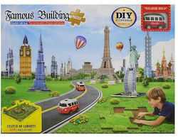 Puzzle Famous Building Classic Bus 3D 102 Κομμάτια