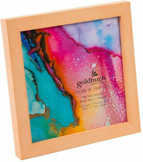Goldbuch Fotorahmen Gelber Kunststoff 15x15