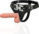 Harness Attraction Harness Attraction David Harness with Dildo 18cm & Vibration Flesh