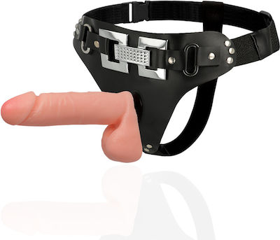 Harness Attraction Harness Attraction David Harness with Dildo 18cm & Vibration Flesh