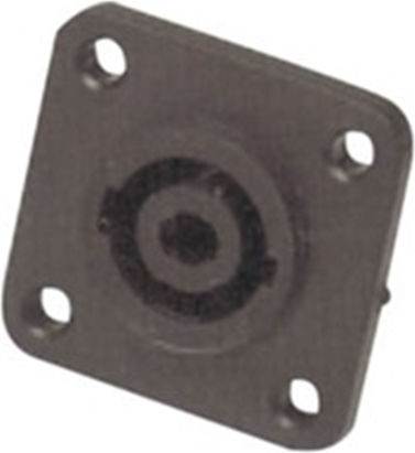 Speak On Female Chassis LZ204 Plug Speakon female Black (01.094.0004)