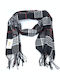 Legend Accessories Men's Cashmere Scarf Black