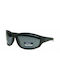 Invu Sonnenbrillen mit Schwarz Rahmen und Schwarz Polarisiert Linse A2105M